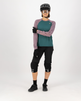 Mons Royale Tarn Merino Long Sleeve, Abyss / Mauve, Grösse XL