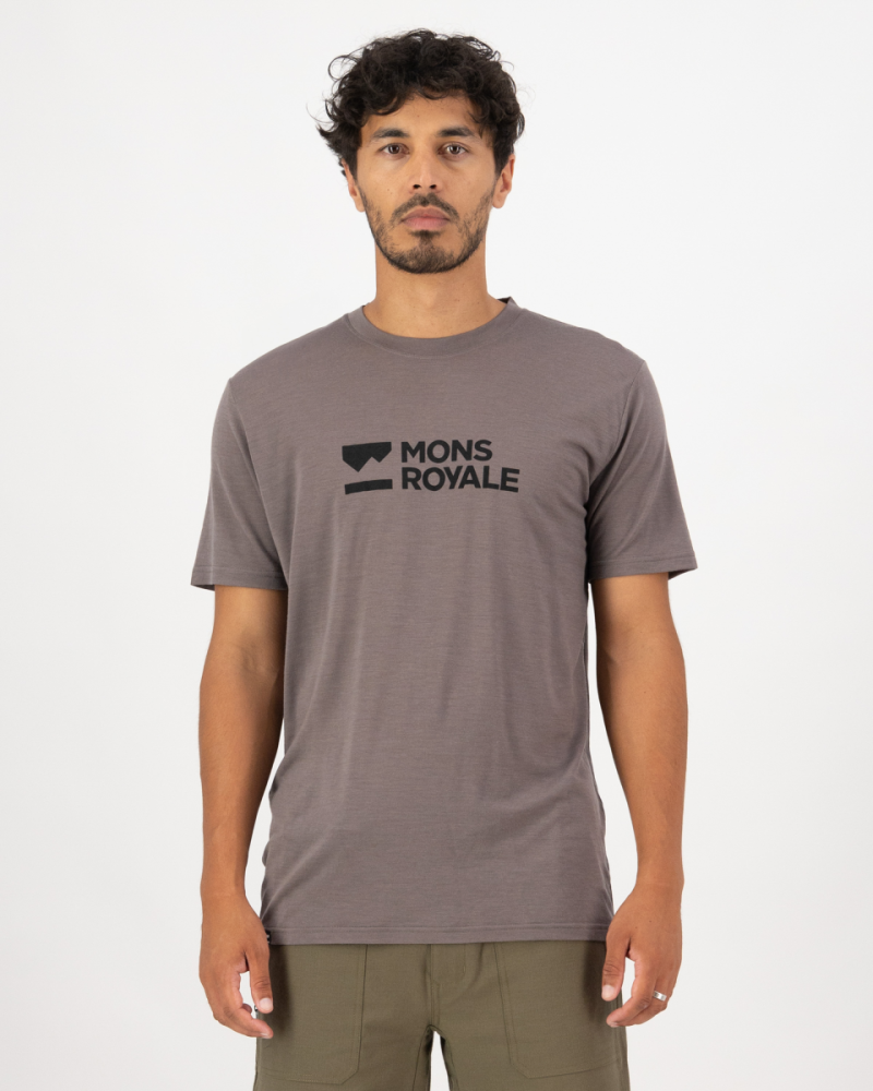 Mons Royale Icon Merino Classic T-Shirt, Iron, Grösse S