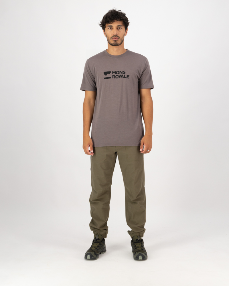 Mons Royale Icon Merino Classic T-Shirt, Iron, Grösse S