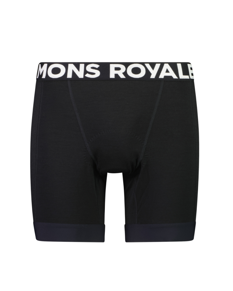 Mons Royale Epic Merino Bike Liner, Black, Grösse M