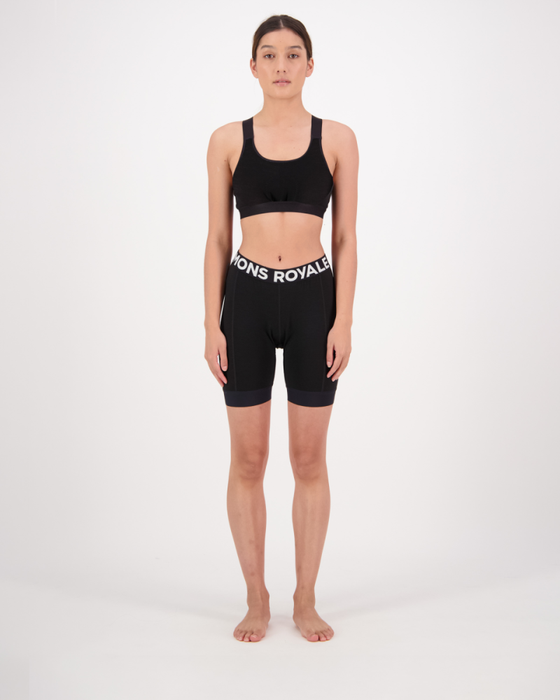 Mons Royale Epic Merino Bike Liner, Black, Grösse XL