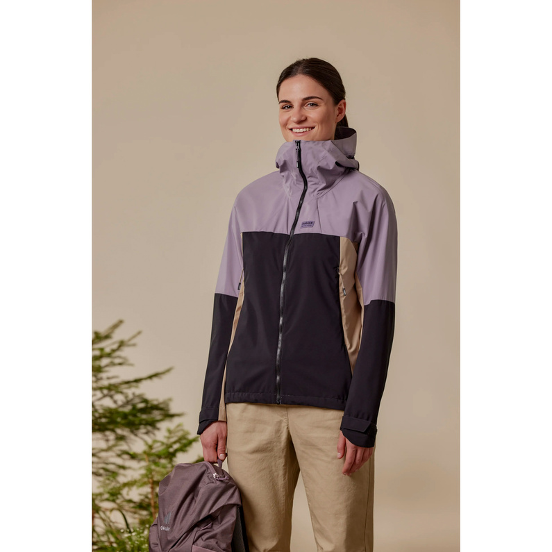 Maloja ZaubernockM. Alpine Softshell Jacket, smoky purple gravel, Grösse L