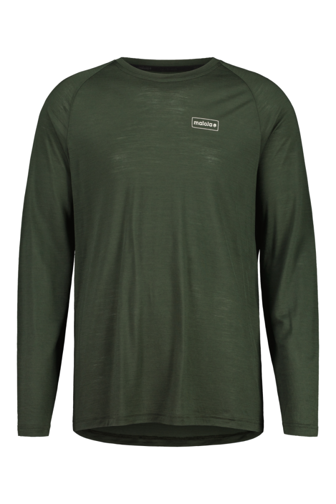 Maloja TraunsteinM. Trail Shirt, alpine woods, Grösse XL