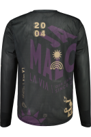 Maloja WeißenbergM. Gravel Shirt, deep black multi, Grösse M