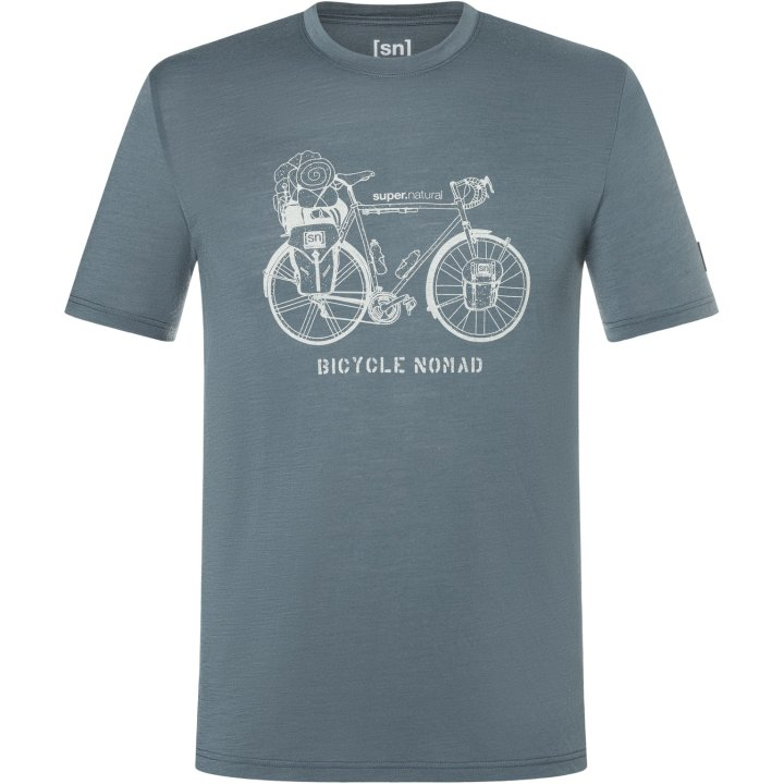 Supernatural M Bicycle Nomad Tee turbulence blue/feather grey XL