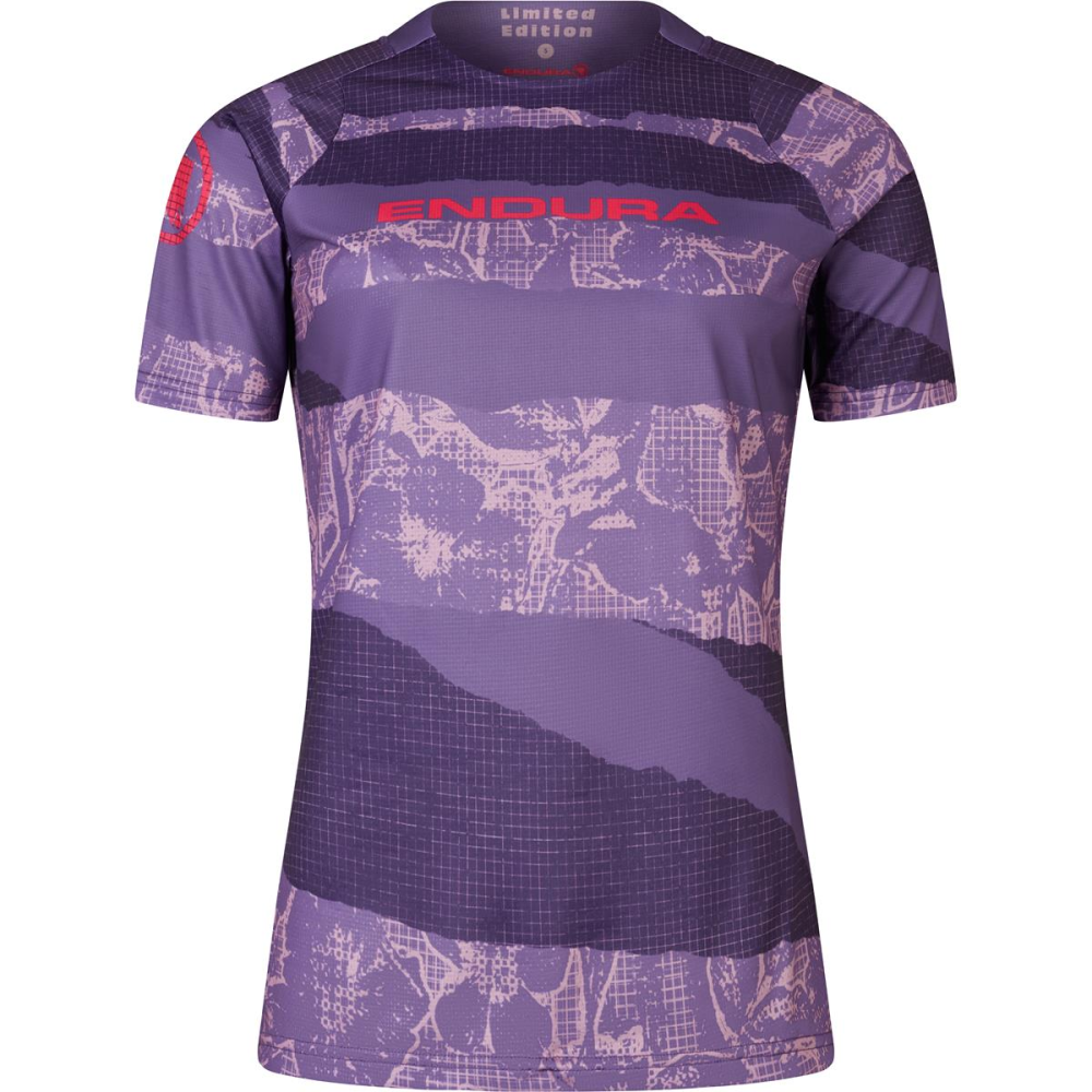 Endura Patchwork Wms Ltd S/s Tee Bra S