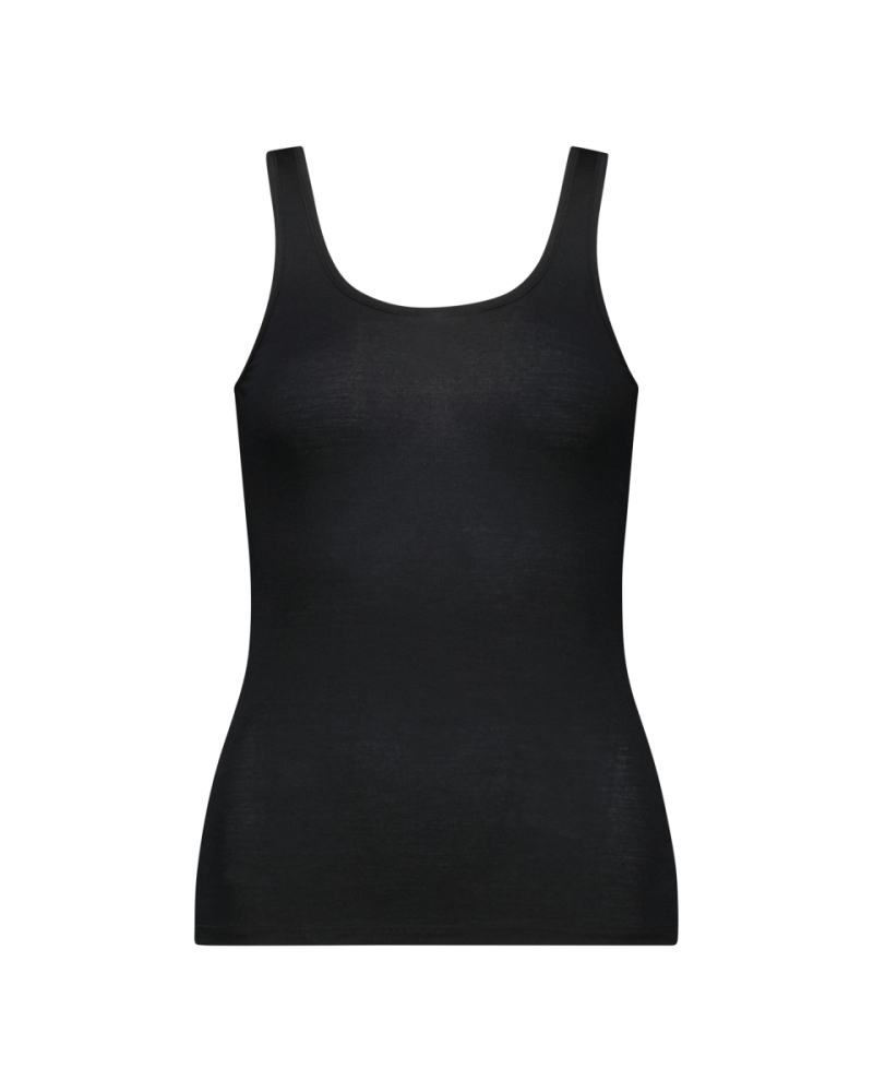 Mons Royale Folo Merino Tank, Black, Grösse L