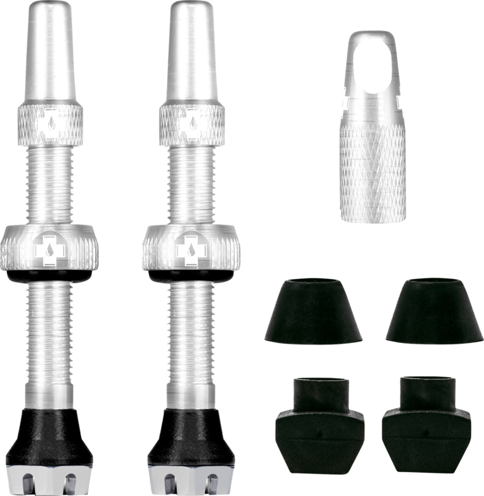 Muc-Off V2 Tubeless Valve Kit 44mm/silver
